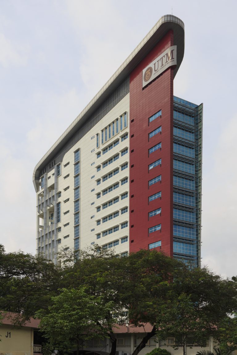 Galvanized steel platform fabrication and installation project by Fata Bestari at UTM Kuala Lumpur