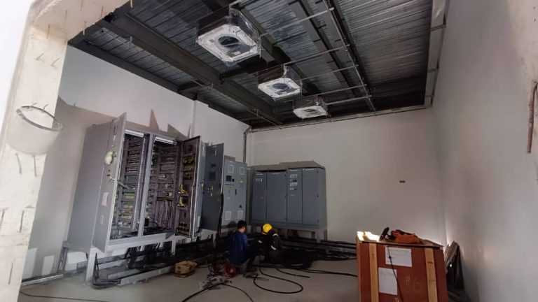 High-level suspended ceiling project by Fata Bestari for Sime Darby project experience