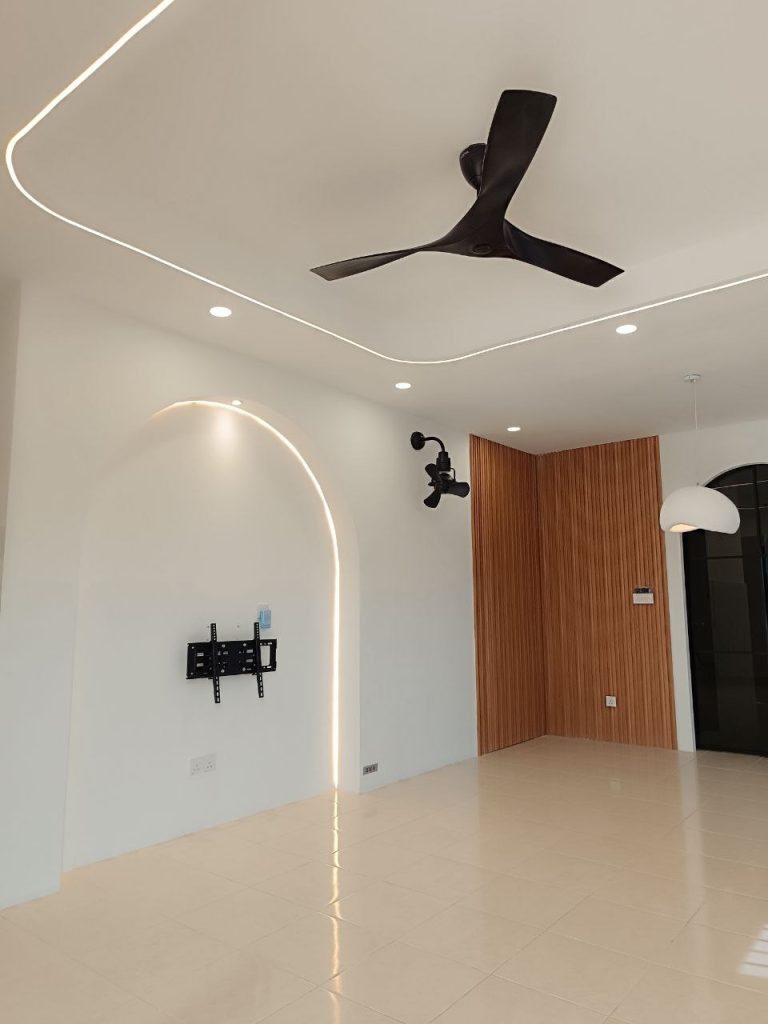 Interior Design & Custom Works – Home Living Full Renovation