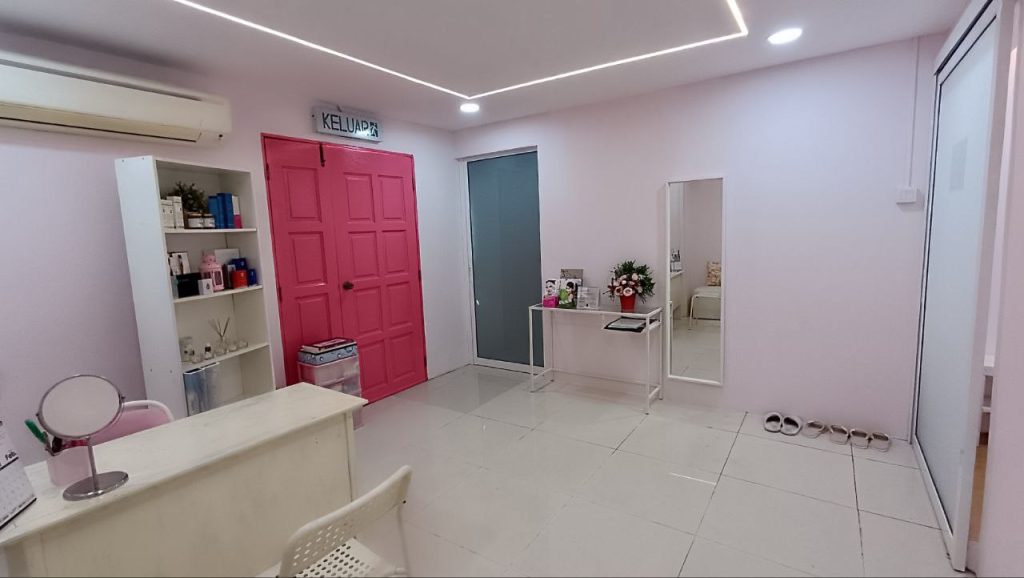 Fata Bestari aesthetic clinic renovation and healthcare fit-out project