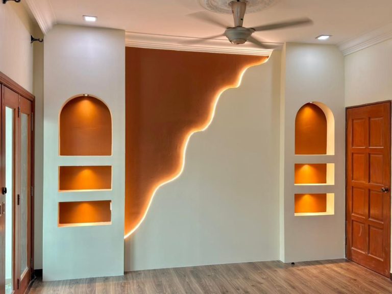 Interior Design & Custom Works – Partition LED Wall Stylish